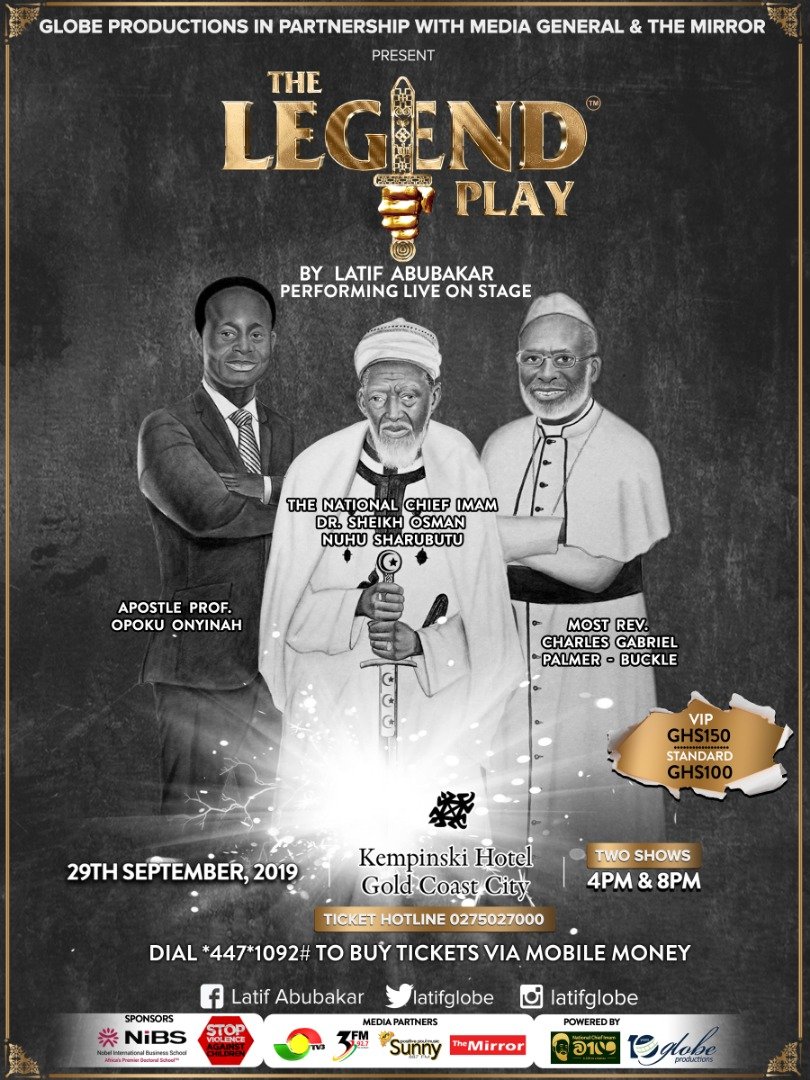 The Legend play poster