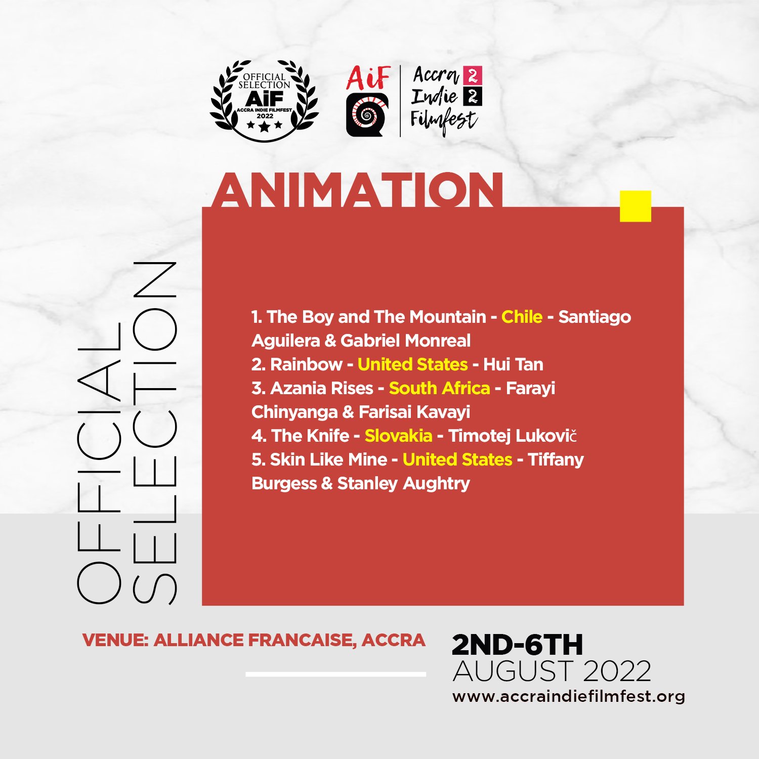 official Selection-ANIMATION