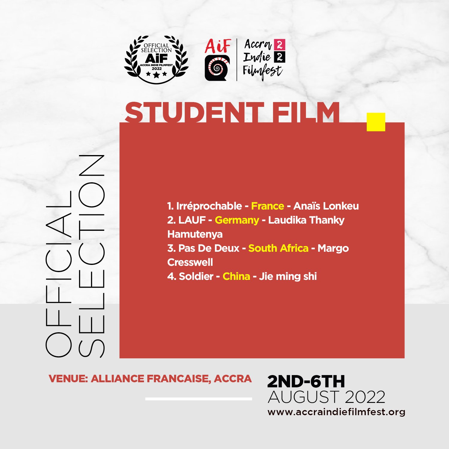 official Selection-STUDENT FILM